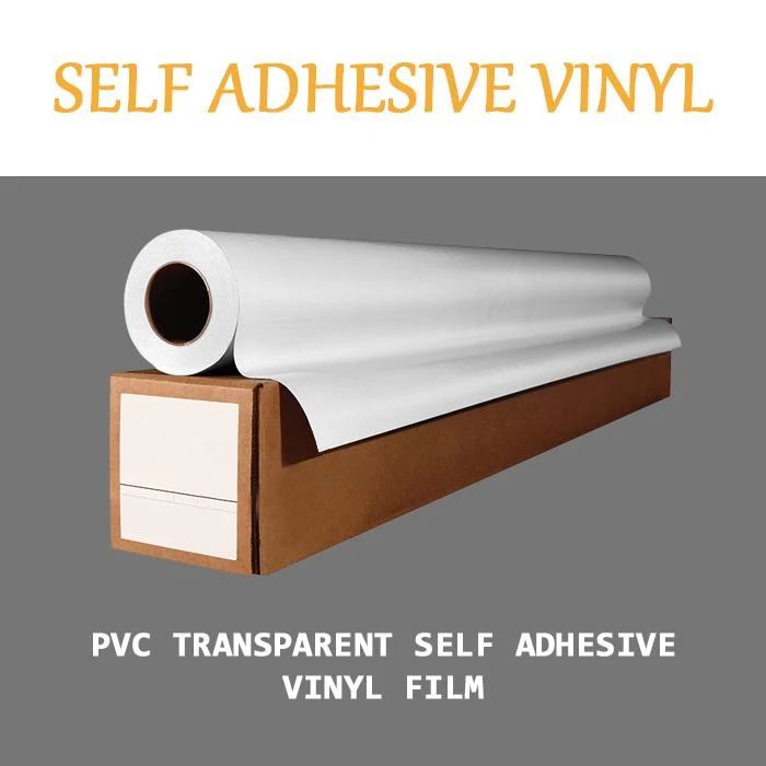 Film vinyle auto-adhésif transparent